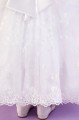 Peridot White Tulle Waterfall Communion Dress - Style Esme