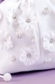 Peridot Girls White Diamant & Pearl Flower Dolly Bag - Style Rita