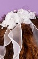 Peridot Girls White Pearl Hair Comb - Style Patsy