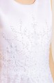 Girls Ivory or White Sparkly Tulle Lace Communion Dress - Style Kornelia