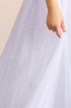 Girls Ivory or White Sparkly Tulle Lace Communion Dress - Style Kornelia