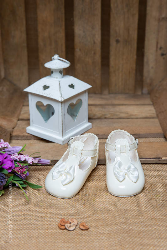 childrens ivory bridesmaid shoes